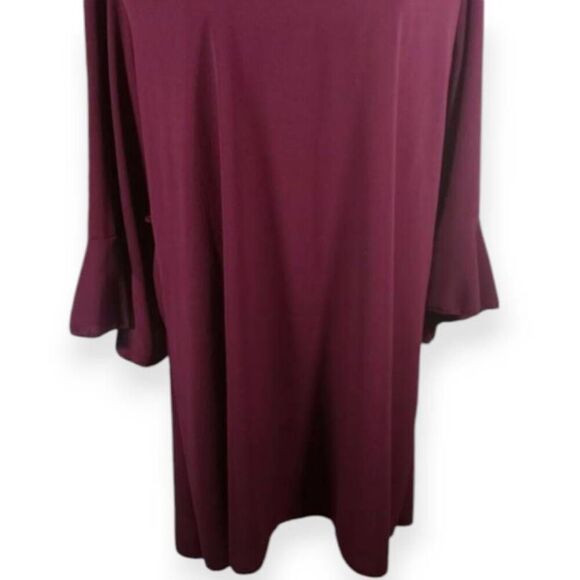 VIBE SPORTSWEAR MAROON DRESS SZ.2X EUC. - Picture 3 of 5